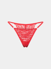Everyday Lace Brazilian - Red