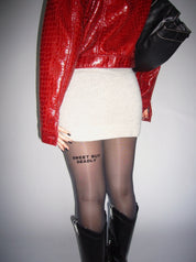 Sweet but deadly Statement Strumpfhose von saint sass. 40 den und in schwarz.
