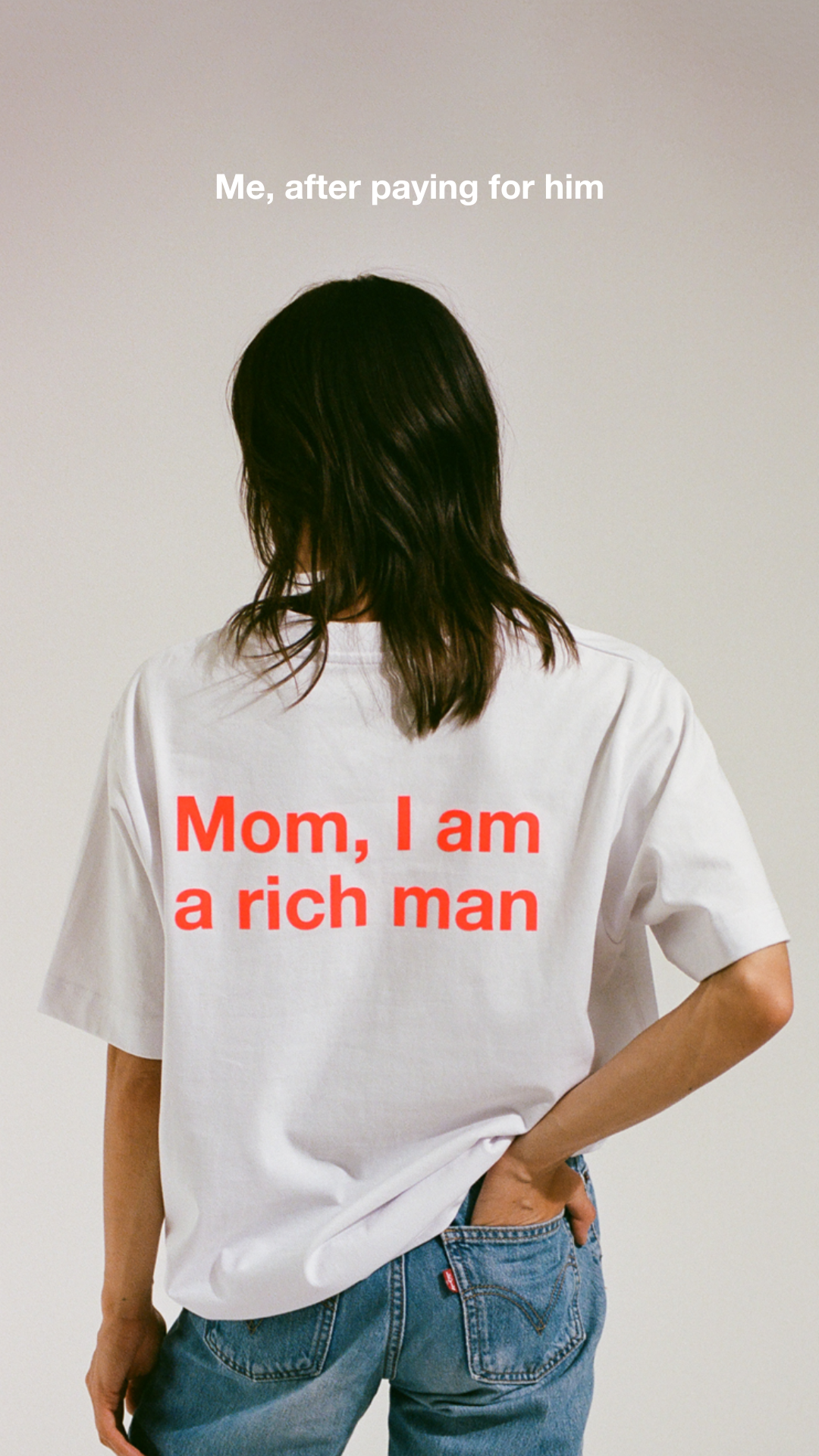 Mom, I am a rich man