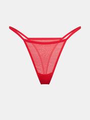 Bite Me Thong- Red