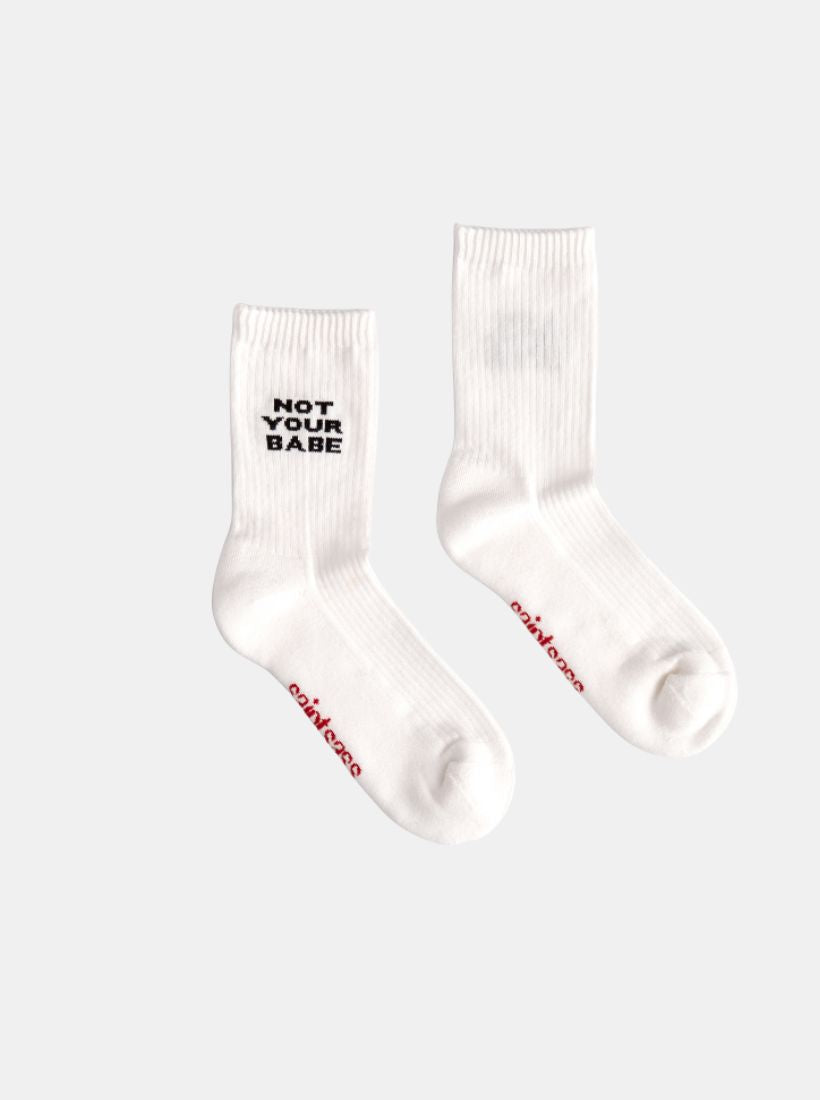 Not Your Babe Socks