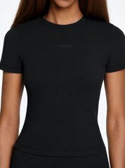 Everyday Cotton Baby Tee - black
