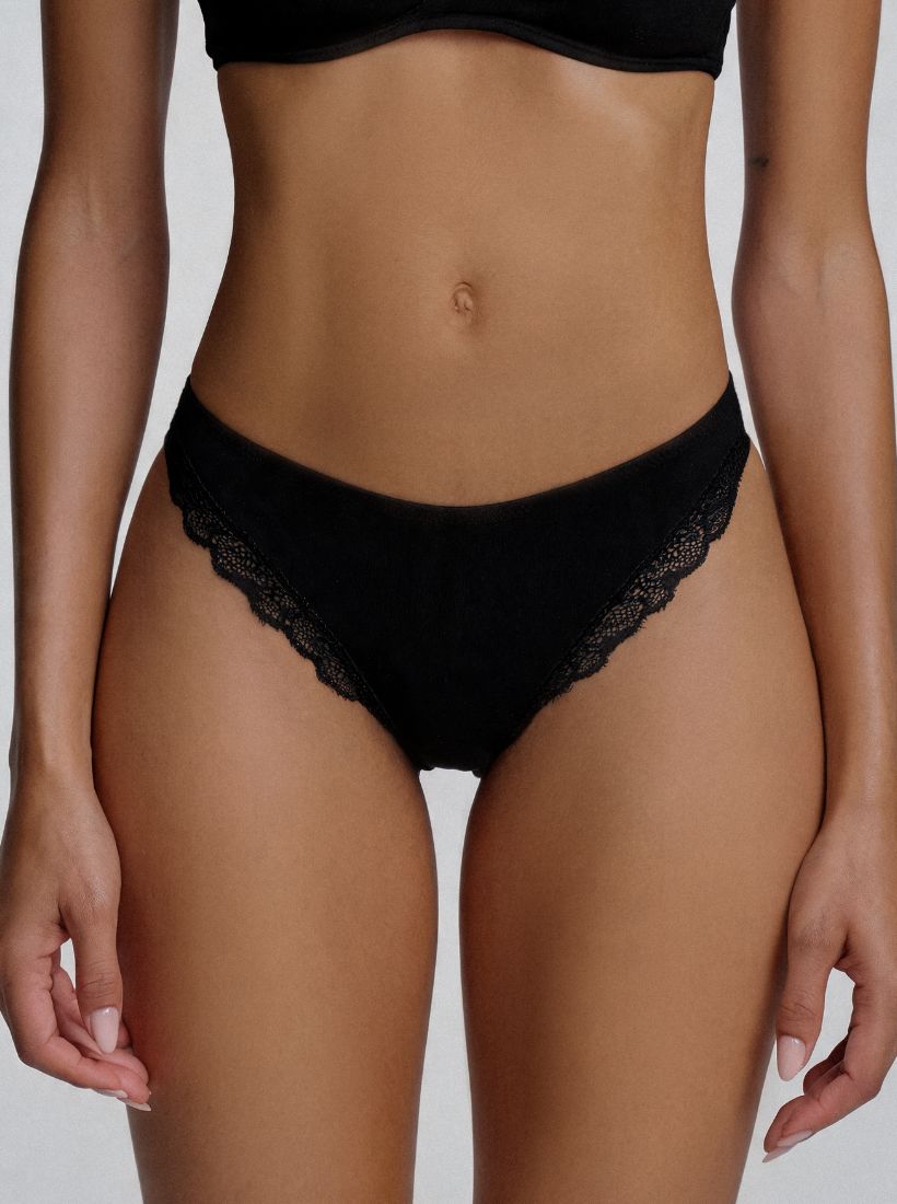 Everyday Cotton Spitzen-Brazilian (3er Pack)