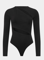 Kaia Jersey Bodysuit (Wave Cut Out)