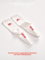Super weiche Statement Socken mit angenehmer Passform durch hohe Dehnbarkeit.