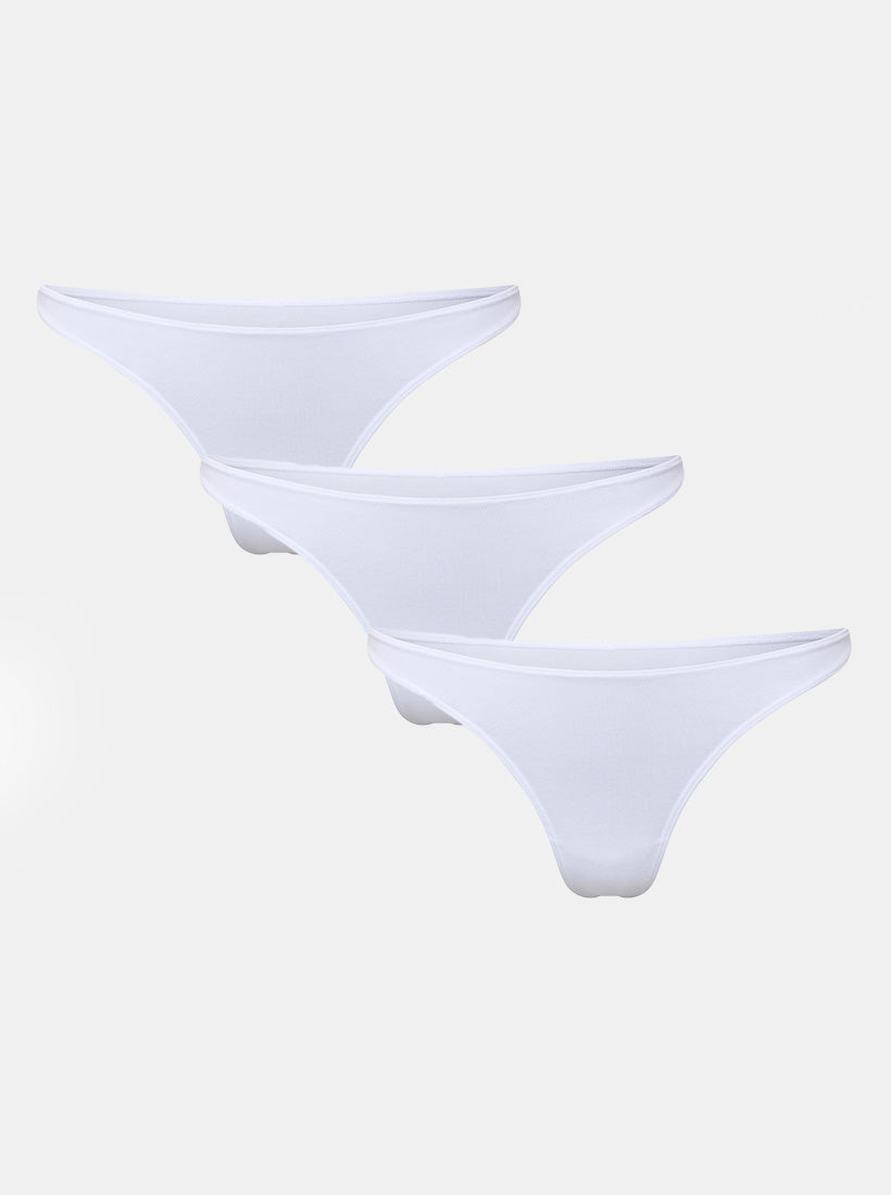 Everyday Cotton Thong – Pack of 3 | saint sass – saint sass®