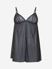 Sexy, schwarz und unglaublich leicht: Unser durchsichtiges Mesh-Nachkleid setzt den Körper gekonnt in Szene. Weich, dehnbar und angenehm zu tragen – ideal für romantische Momente in den Winter- und Weihnachtstagen. Perfekt als Geschenk.