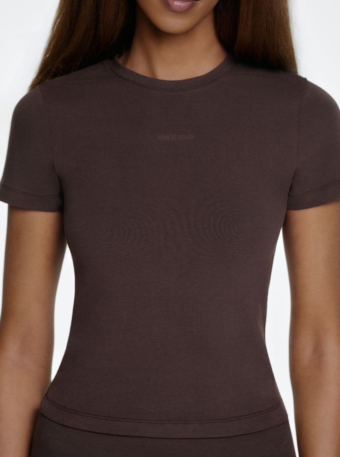 Everyday Cotton Baby Tee - braun