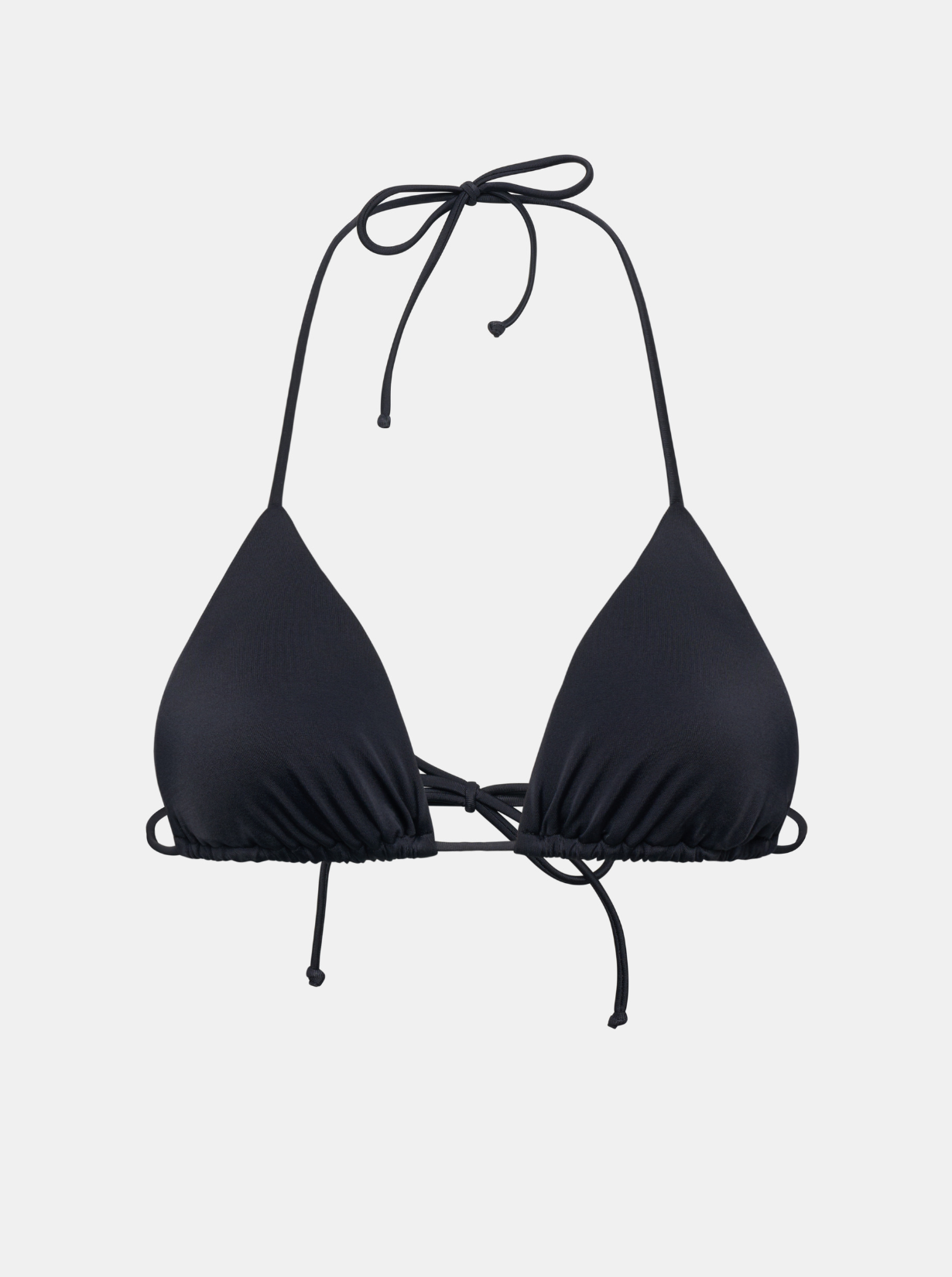Freisteller Chloe Bikini Oberteil in schwarz von vorne