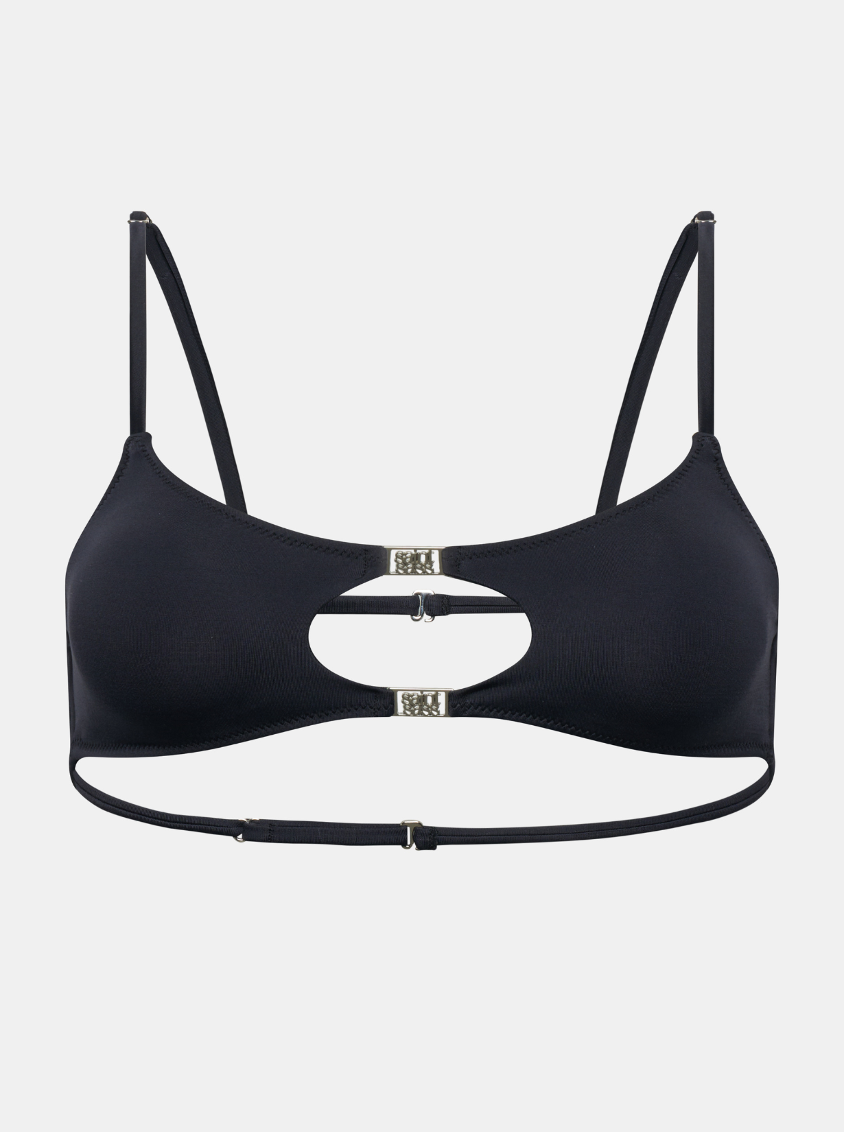 Freisteller Gigi Bikini Oberteil in schwarz von vorne