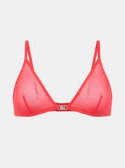 Gigi Mesh Bralette Red