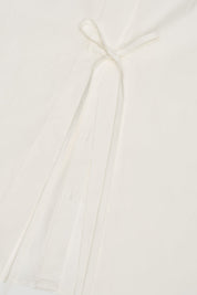 Chemise oversize Leya blanc chaud