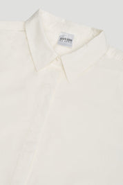 Chemise oversize Leya blanc chaud