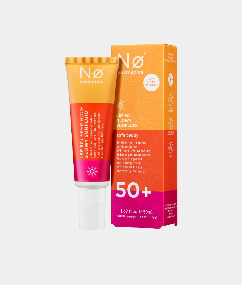 Nø cosmetics Glowy Sunfluid