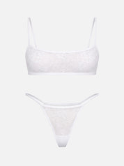 Nomi Lace Set - White