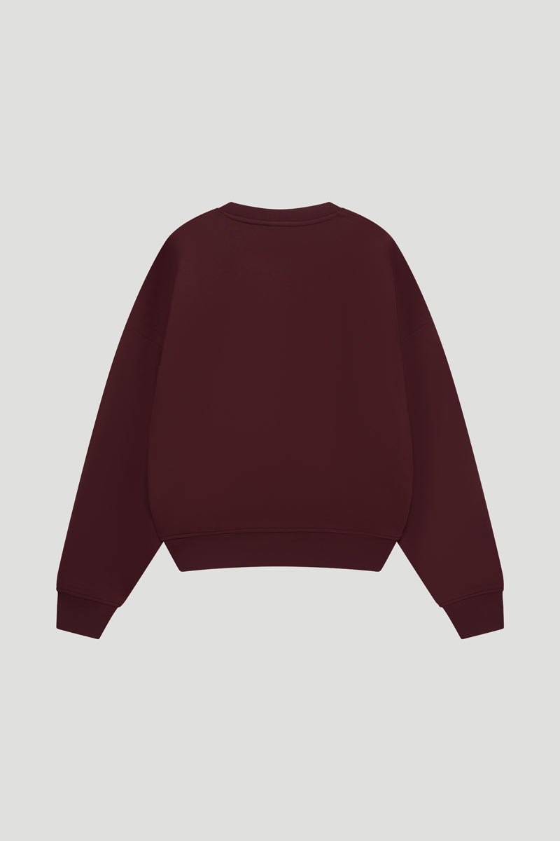 Regular Sweater Girl's Girl Aubergine Brown
