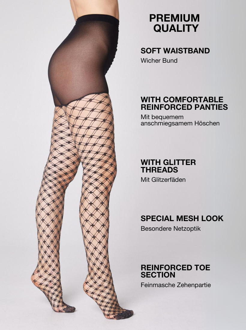 Circle clearance fishnet tights