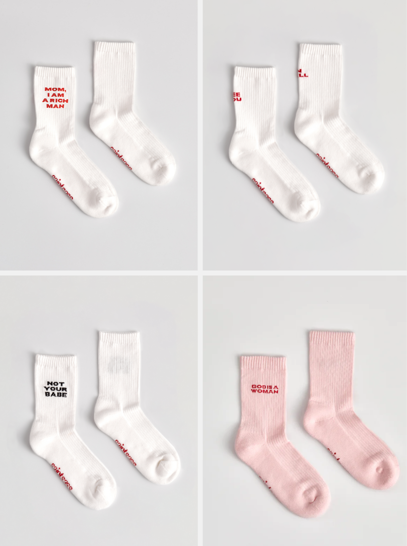 Statement Socks from saint sass