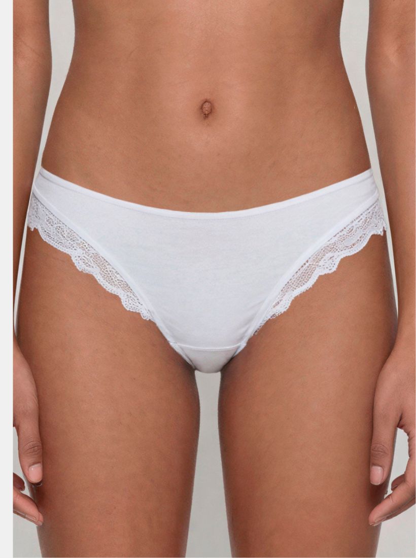 Everyday Cotton Spitzen-Brazilian (3er Pack)