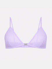 Gigi Mesh Bralette - Purple