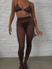 Collant Amore - Chocolate Brown